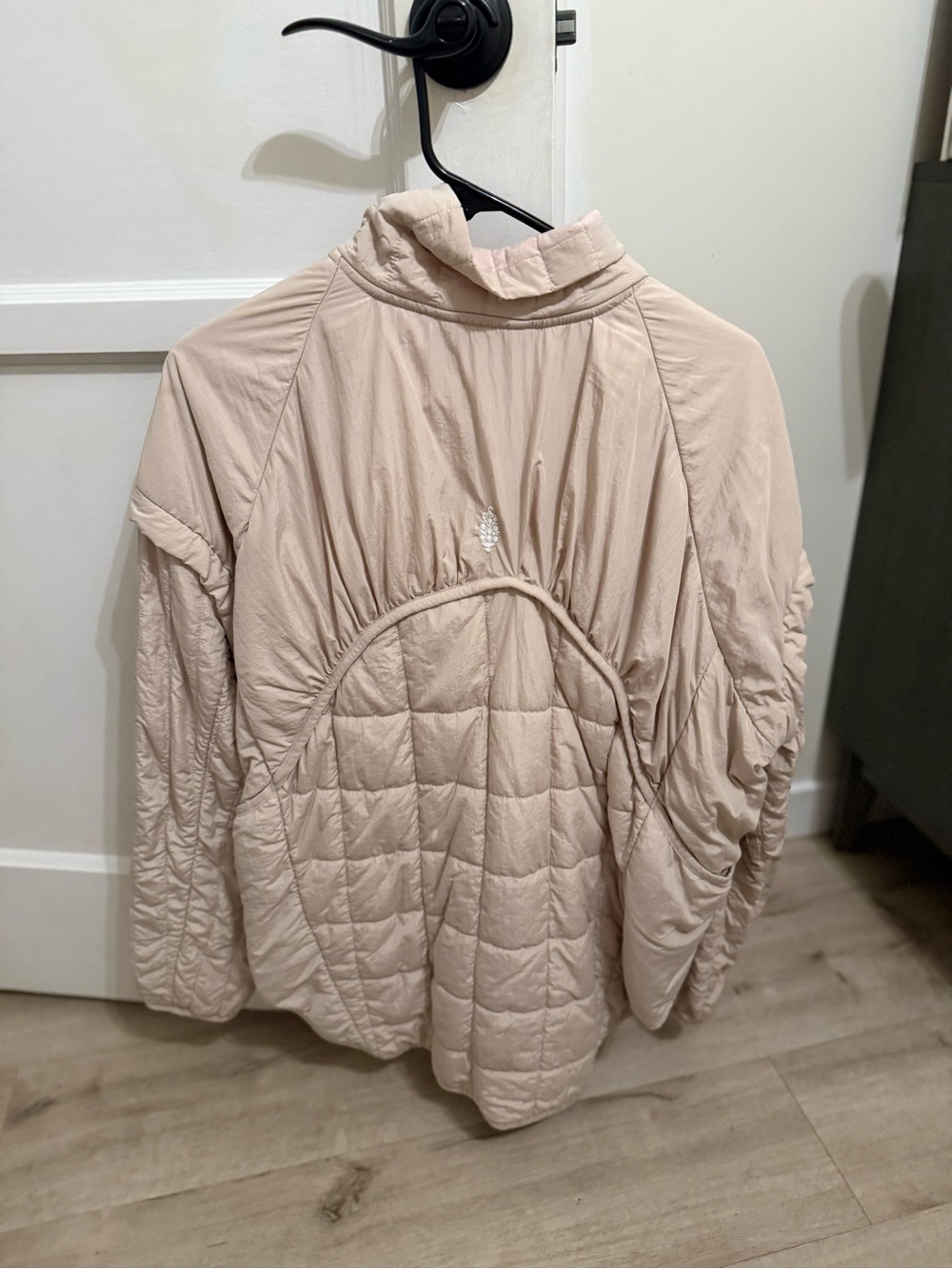 FP Movement by Free People Oversized Quilted Puffer Pullover in Light Beige - Picture 4 of 4